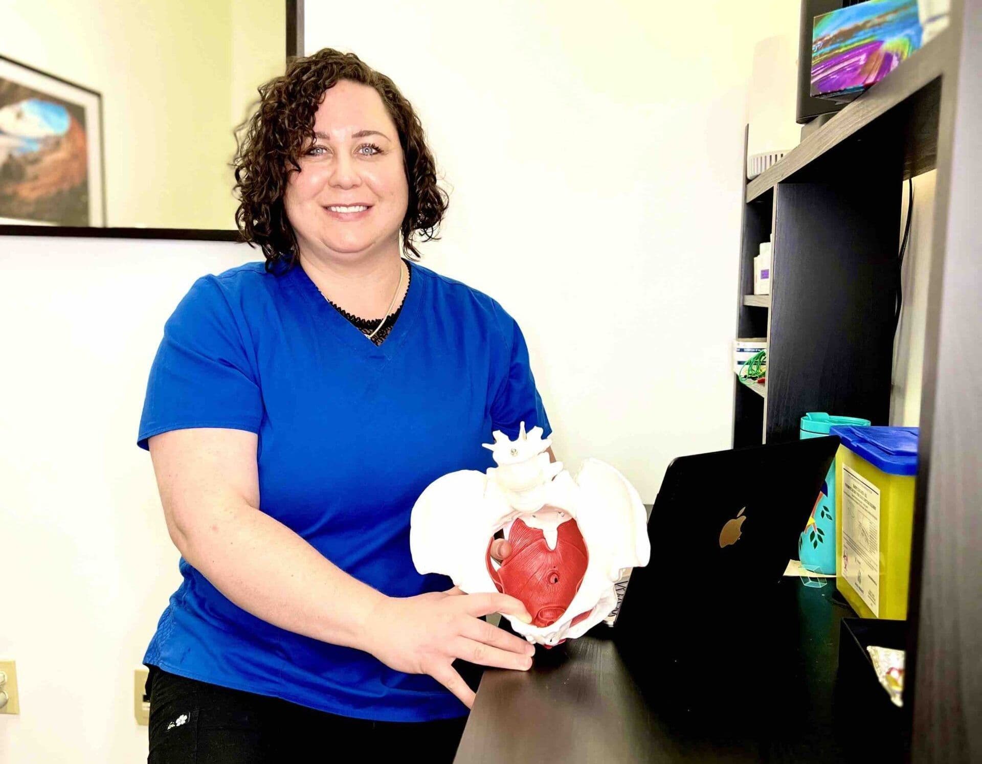 Crystal Showers, Physiotherapist